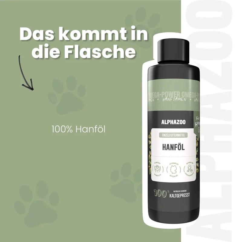 Hanföl für Hunde