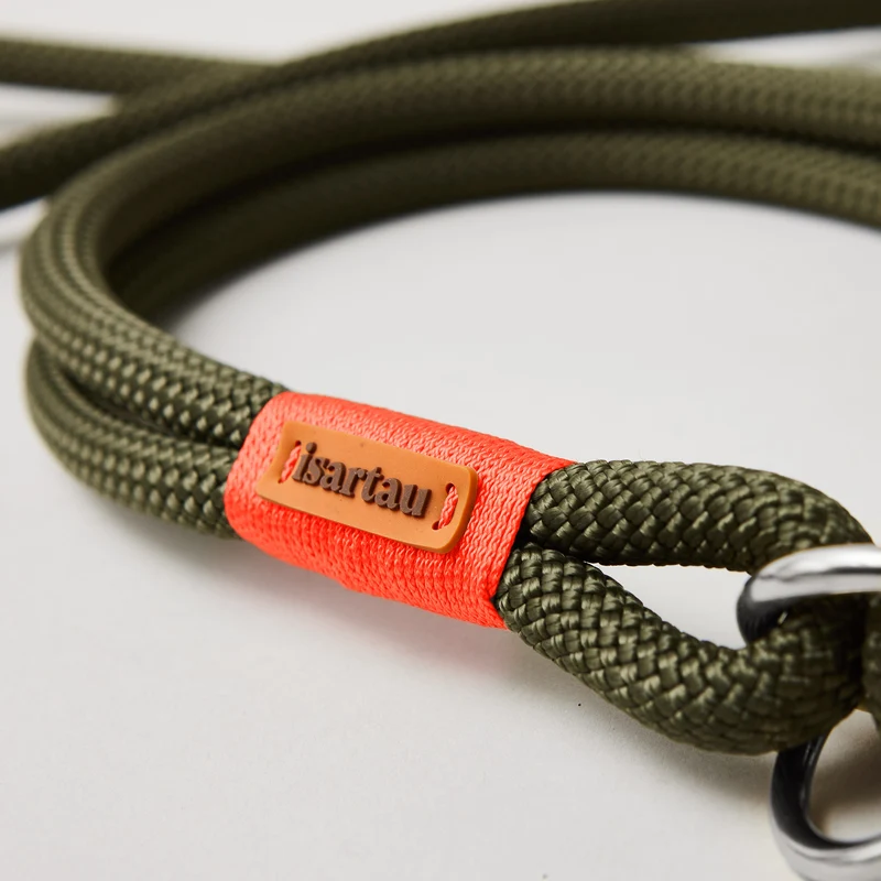 Zugstopp-Halsband Olive Grove NEONORANGE