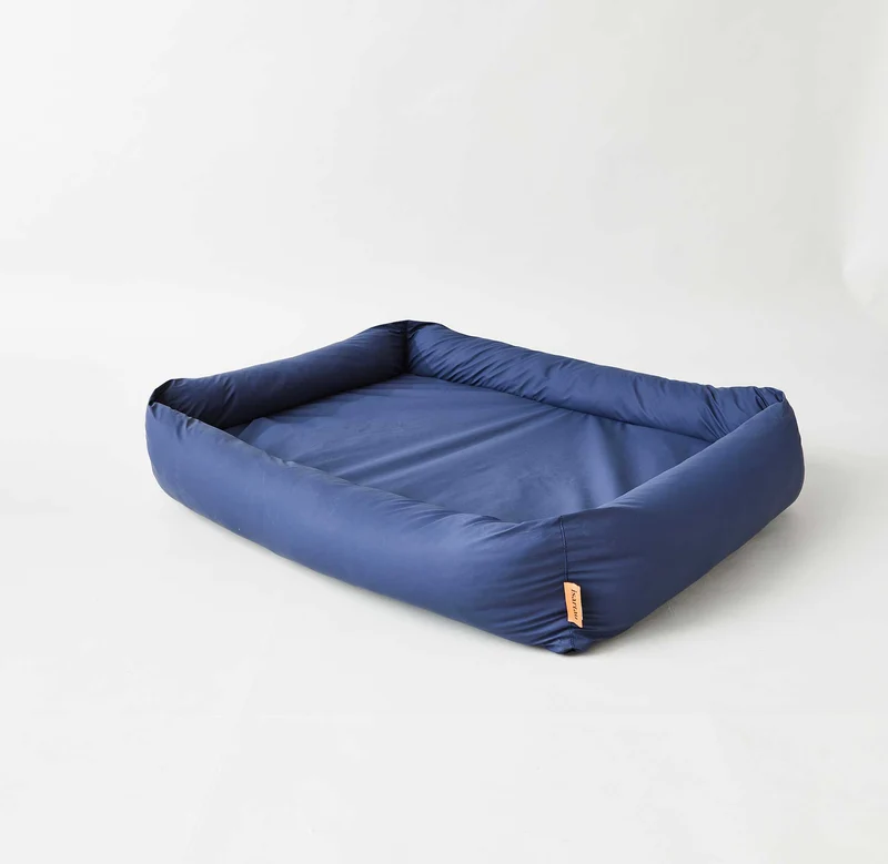 Hundebett eckig, Ortho, SAFE BLAU