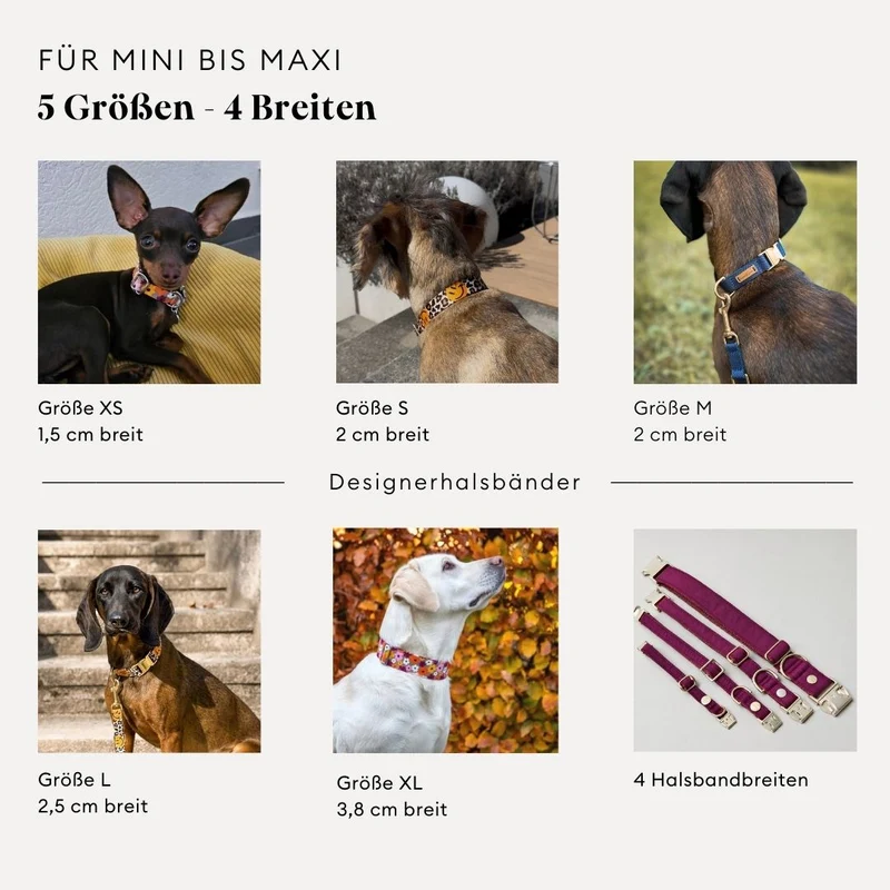 Designerhalsband HERZKLOPFEN