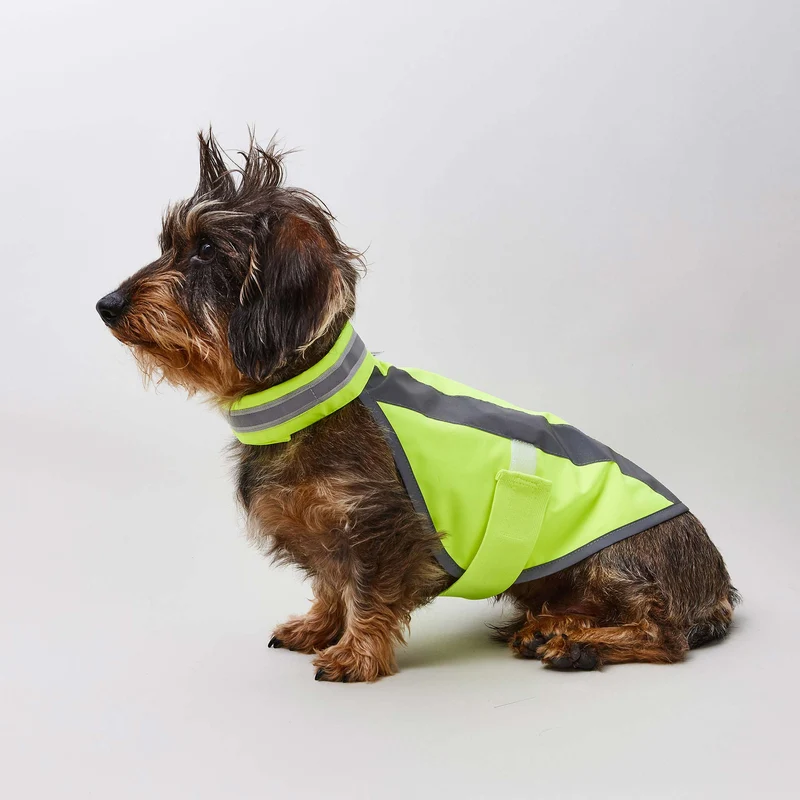 Hundewarnweste Neongelb
