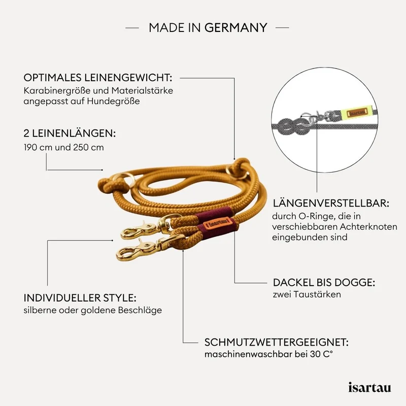 Tauleine Sweet Toffee BURGUNDER, 190 cm (Standard)