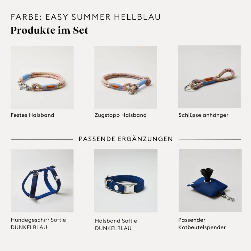 Tauleine Easy Summer HELLBLAU, 190 cm (Standard)