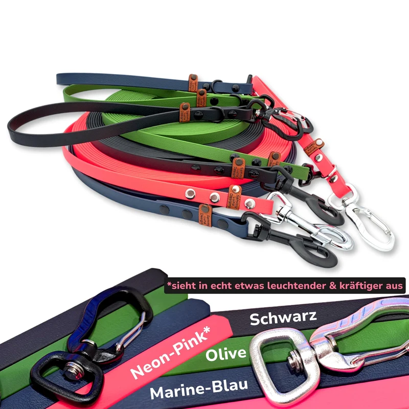 Multifunktionale Schleppleine | Marine-Blau | abnehmbare Handschlaufe