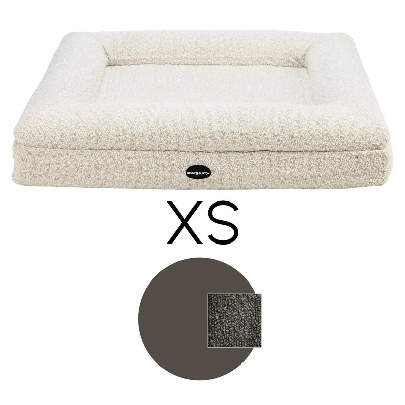 Hundebett Barklay Größe XS mit Bouclébezug