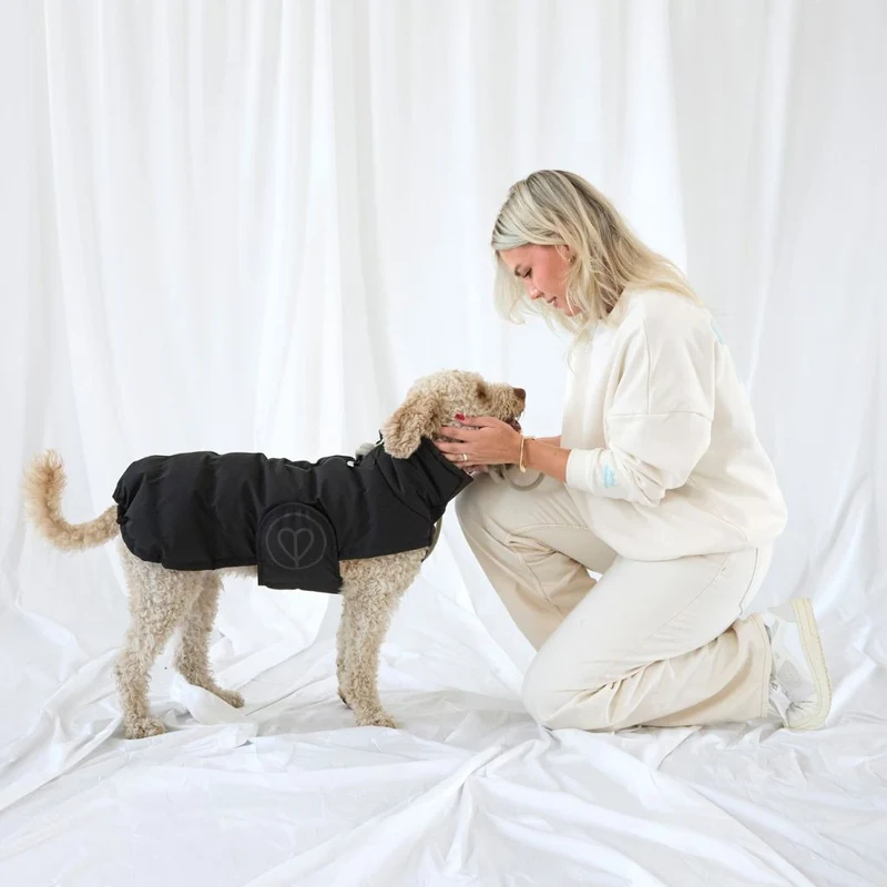 Hundewintermantel Nolia Short Black