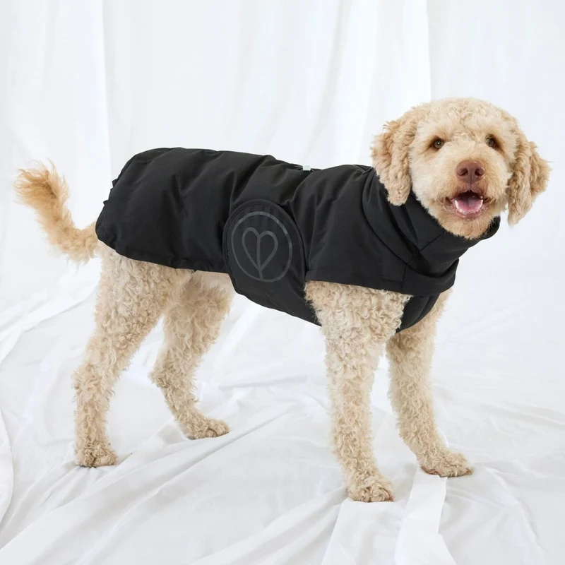 Hundewintermantel Nolia Short Black