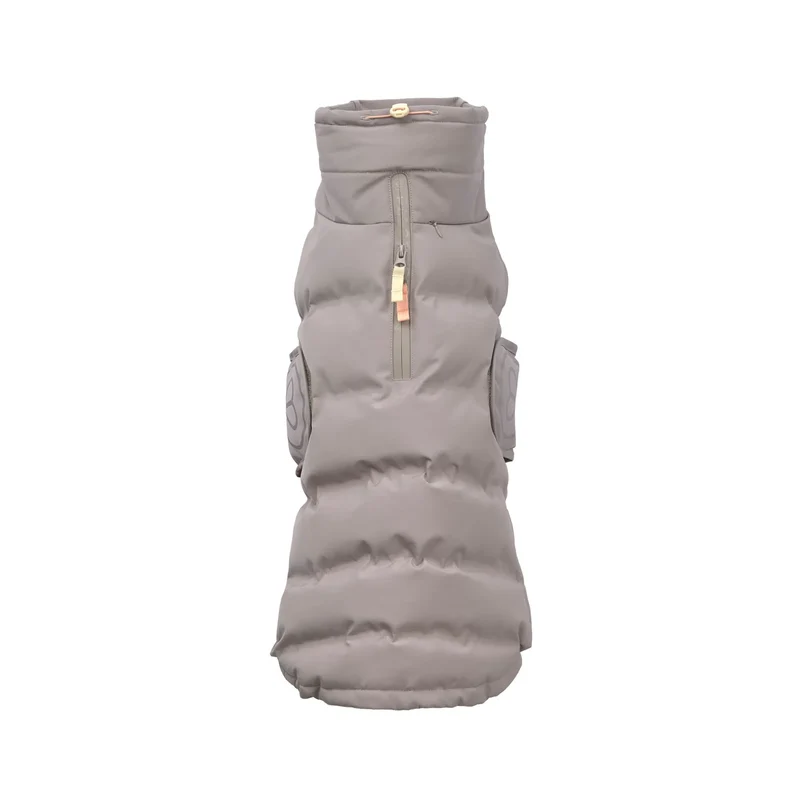 Hundewintermantel Nolia Short Taupe