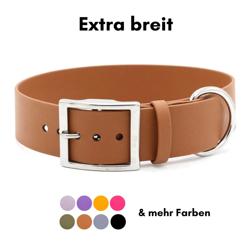 BioThane® Hundehalsband | Modell "Basic" | 38mm breit