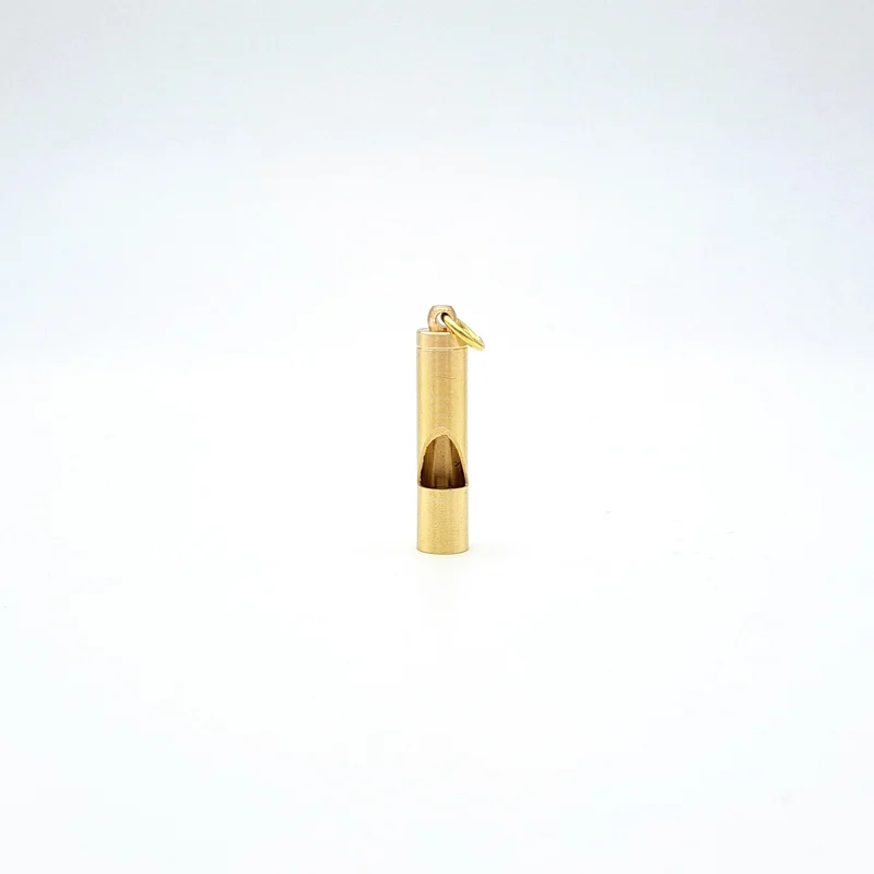 Hundepfeife in Gold (Messing)