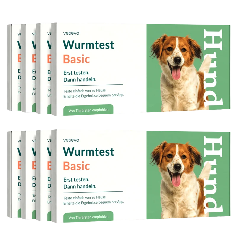 Wurmtest Basic Hund Sparpaket