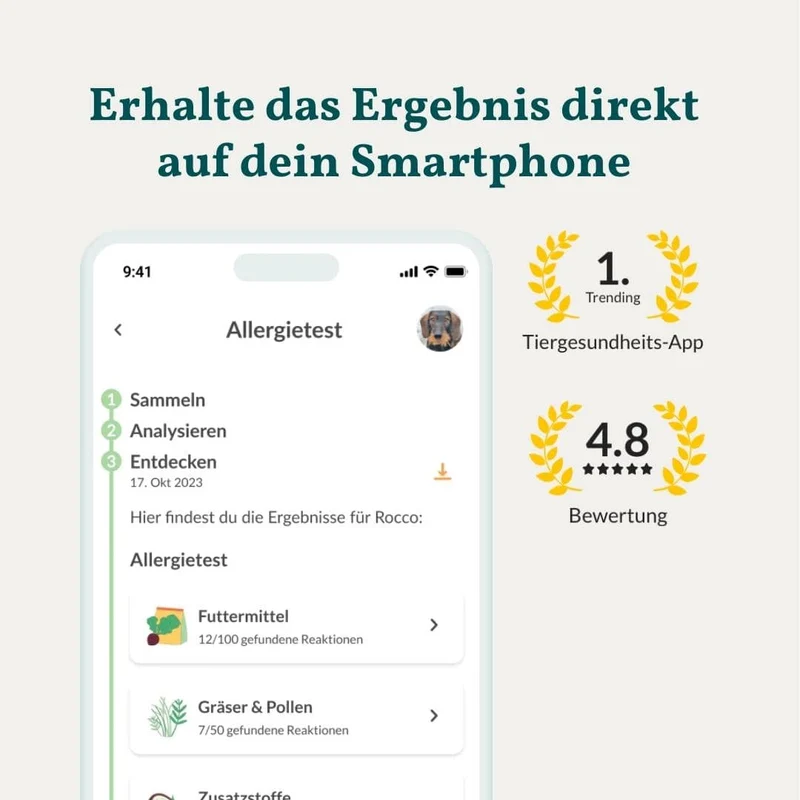 Allergietest Basic Hund