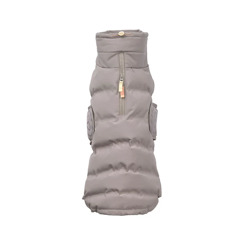 Hundewintermantel Nolia Long Taupe