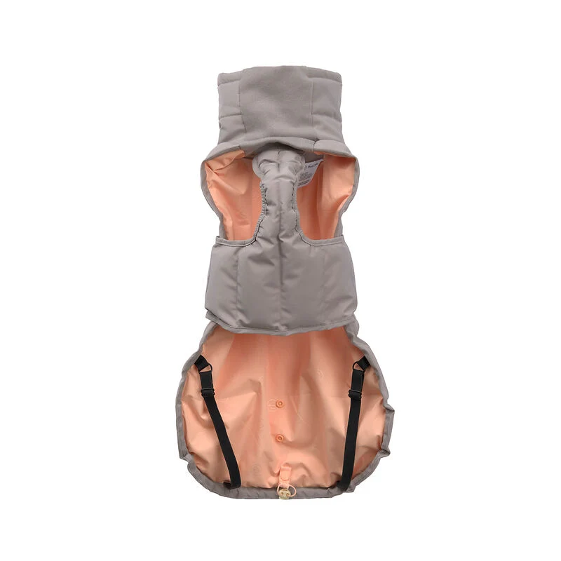 Hundewintermantel Nolia Long Taupe
