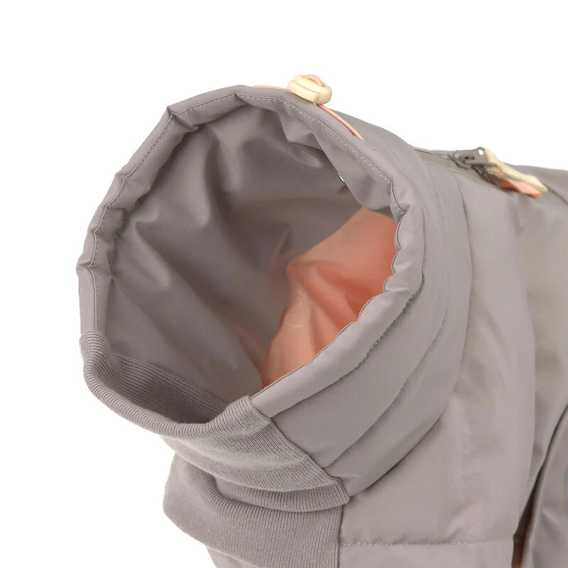 Hundewintermantel Nolia Long Taupe