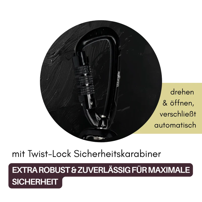multifunktionale Schleppleine WOOFLEX® Lemon Grass