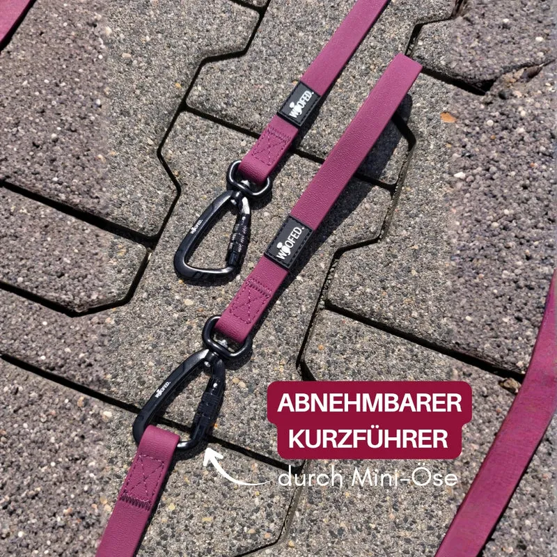 multifunktionale Schleppleine WOOFLEX® Burgundy