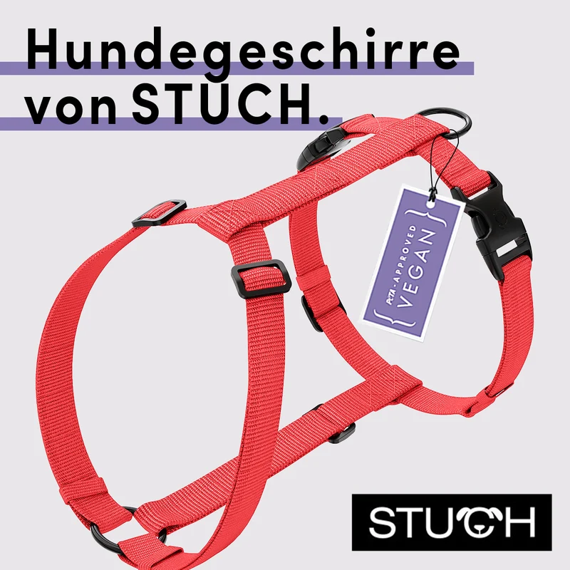 Hundegeschirr Vegan PureControl Rot