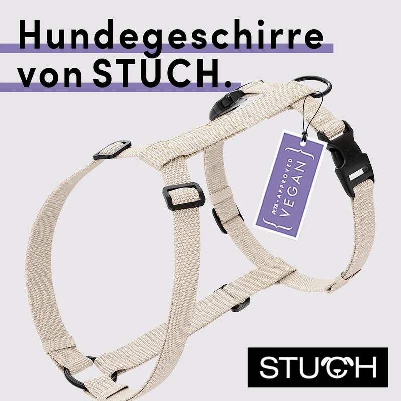 Hundegeschirr Vegan PureControl Beige