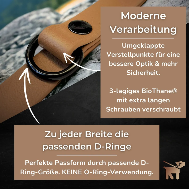 BioThane Hundeleine | Dunkel-Lila