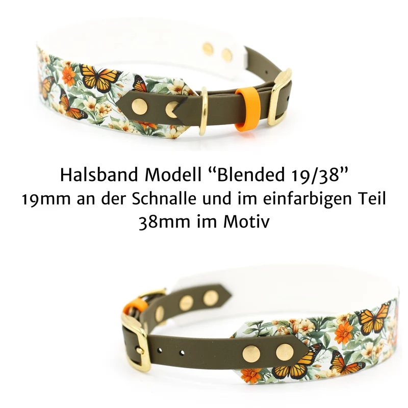 Motiv BioThane® Halsband | Modell "Blended"