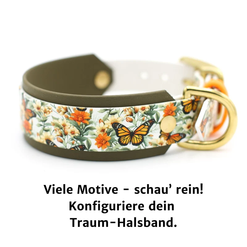 Motiv BioThane® Halsband | Modell "Layered"