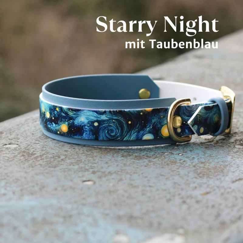 Motiv BioThane® Halsband | Modell "Layered"