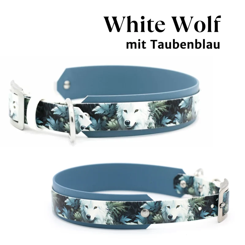 Motiv BioThane® Halsband | Modell "Layered"