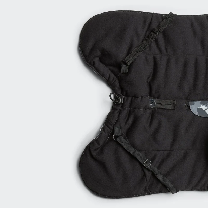 Vollreflektierender Hundewintermantel Seawool Grey Leo