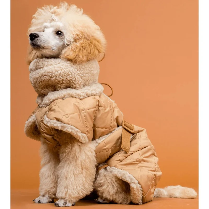 Hundemantel Sherpa Camel
