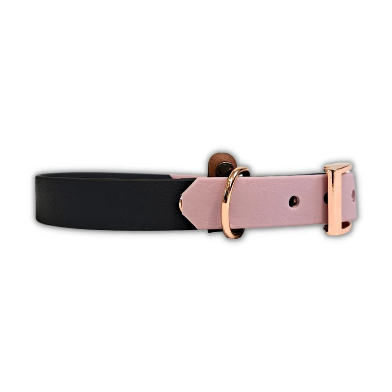 Halsband *Schwarz x Lavendel Rosa*