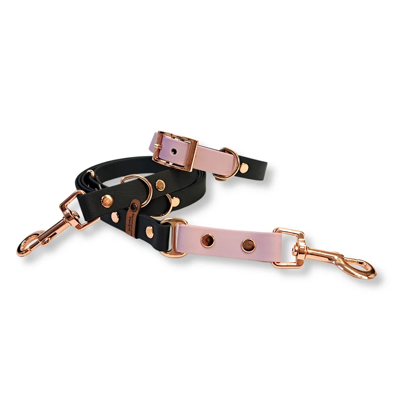 Halsband *Schwarz x Lavendel Rosa*