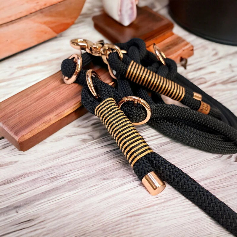 Retrieverleine Tauseil | Copper Rose-Gold