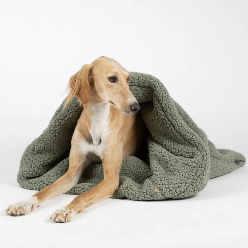 Teddy Kuschelschlafsack Soft Olive