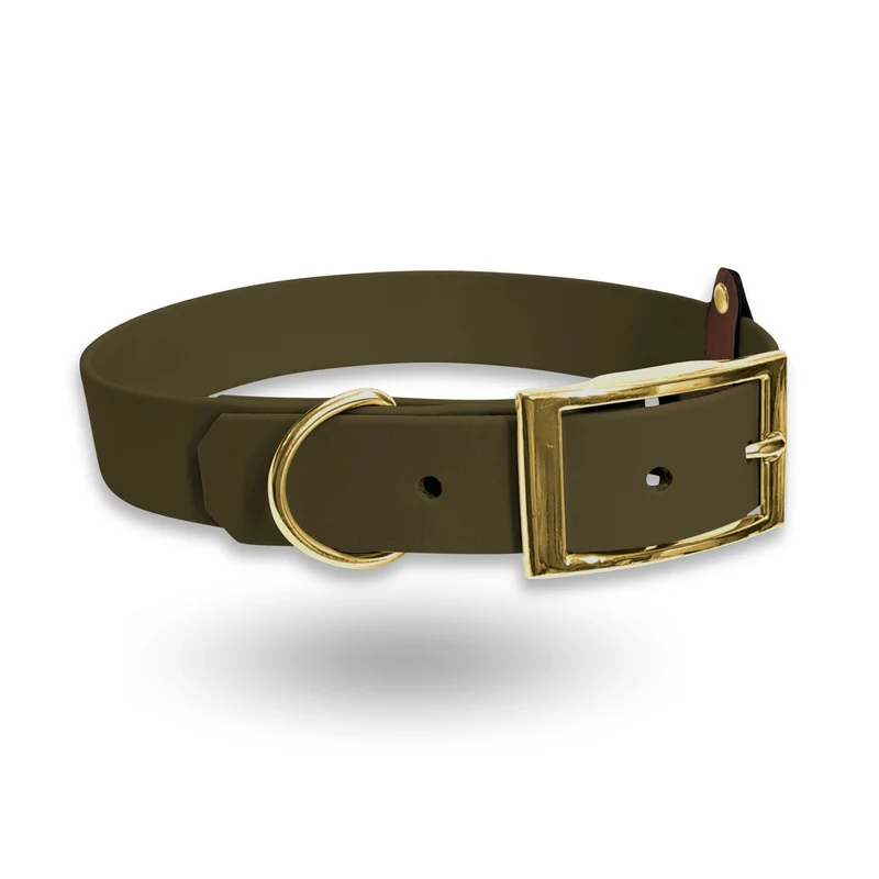 BioThane-Halsband | Olive