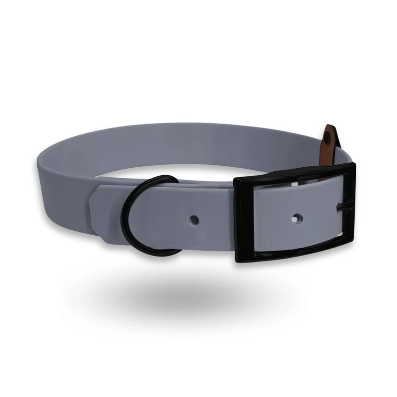 BioThane-Halsband | Grau