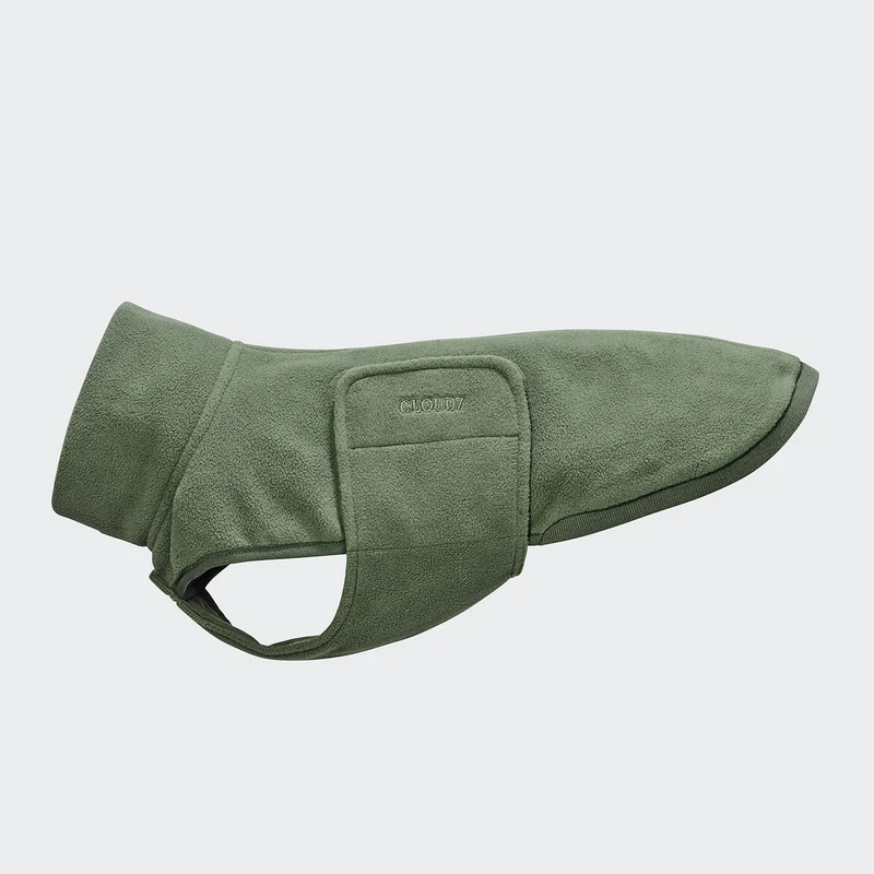 Hundepullover Derby DACKEL 2.0 Soft Fleece Khaki