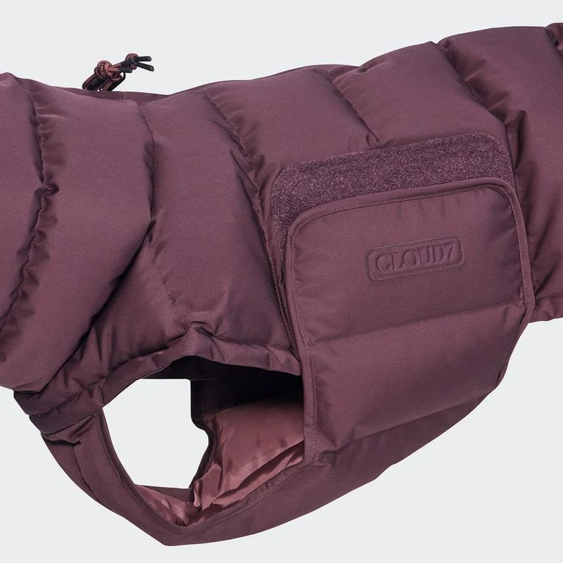 Hundemantel Alaska Dark Aubergine