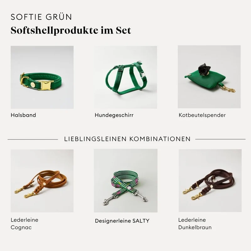 Halsband Softie GRÜN