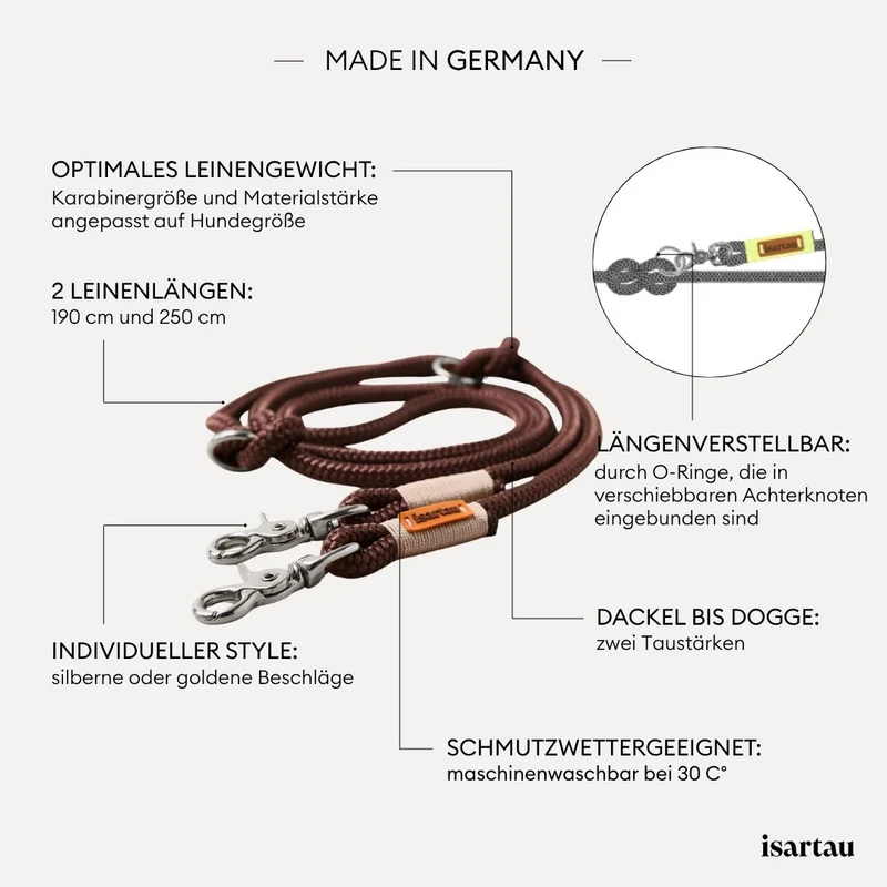 Tauleine Classy Chestnut BEIGE, 190 cm (Standard)