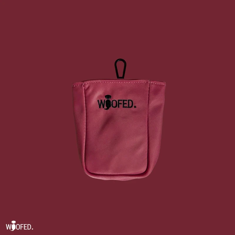 Multifunktionale Gassitasche - 2 in 1 Bauchtasche & Schultertasche Wine Red