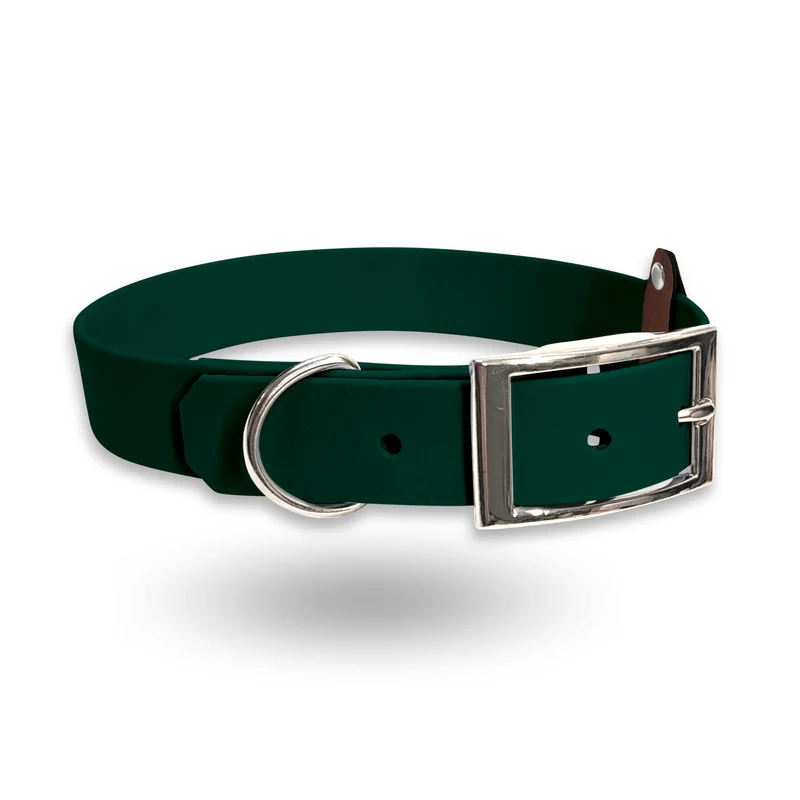 BioThane-Halsband | Dark-Green