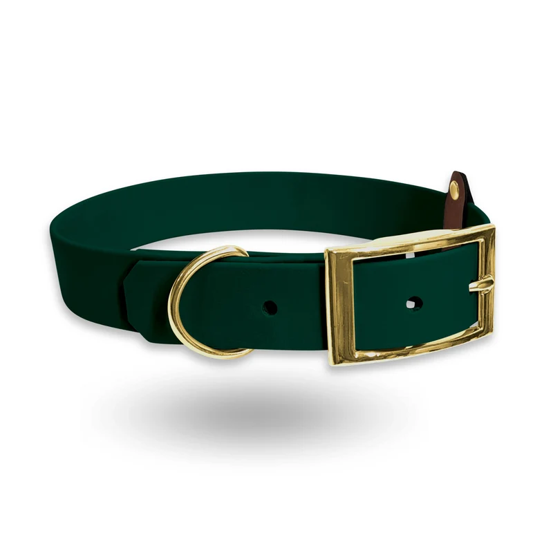 BioThane-Halsband | Dark-Green