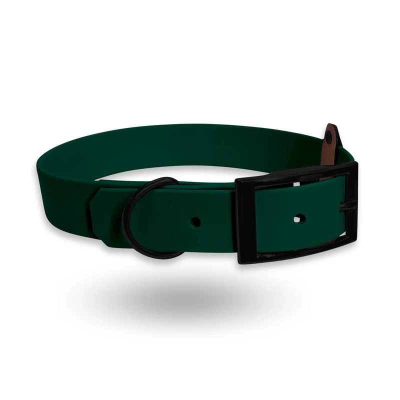 BioThane-Halsband | Dark-Green