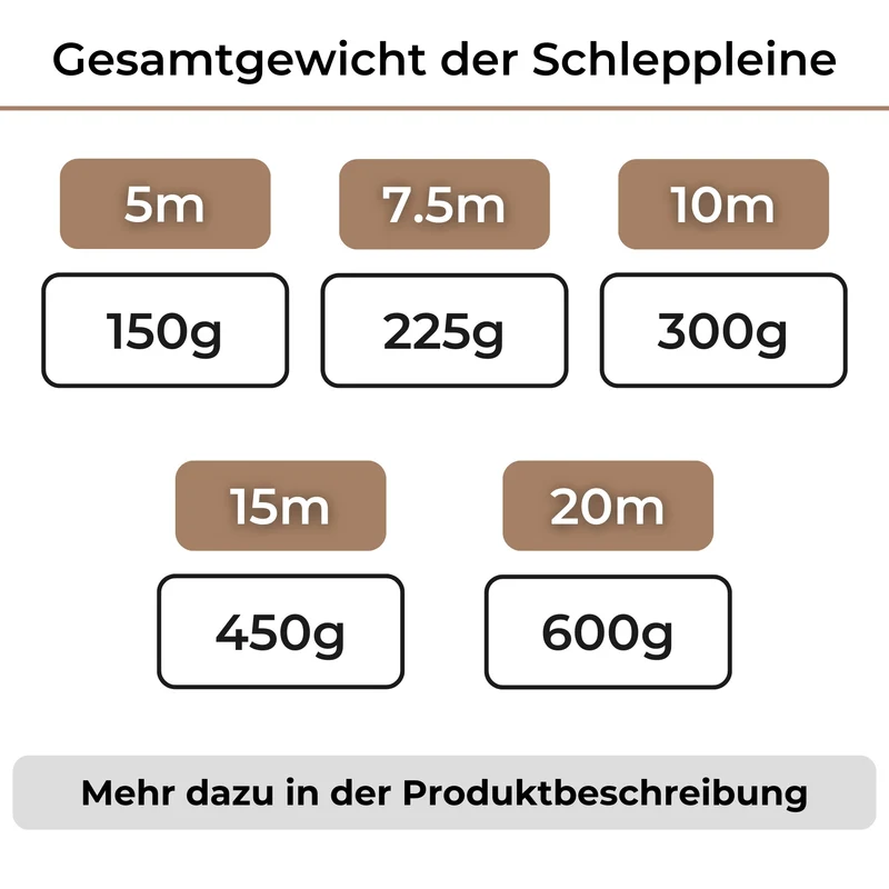 Schleppleine für kleine Hunde | Mit Super-Grip | Minze
