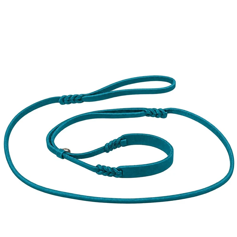 Bellepet Vorführleine / Showleine aus Fettleder