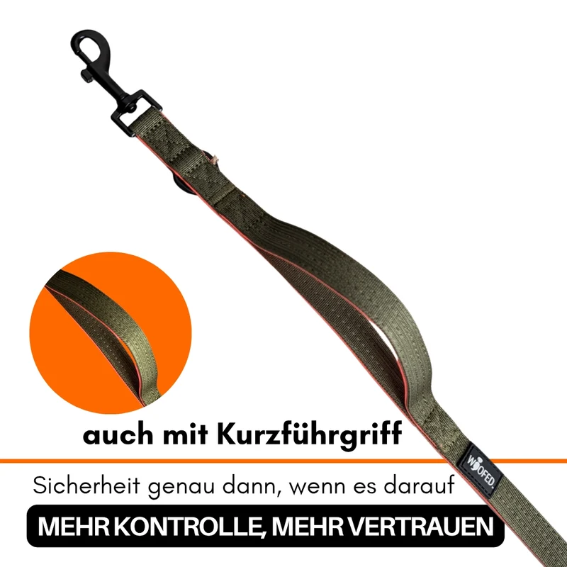 Nylon Classic Führleine Hunter Glow