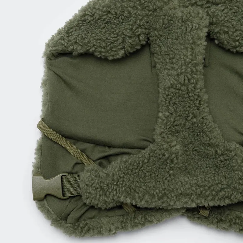 Hundepullover Sherpa Olive