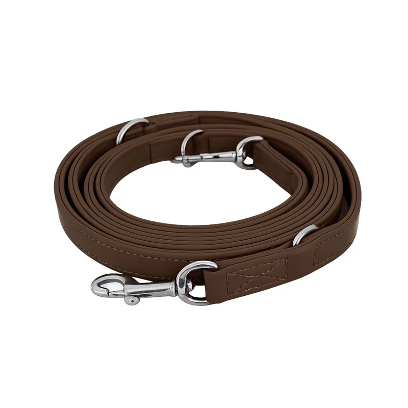 Leder Führleine Classic Soft – Dark Brown