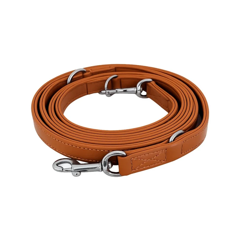 Leder Führleine Classic Soft – Cognac
